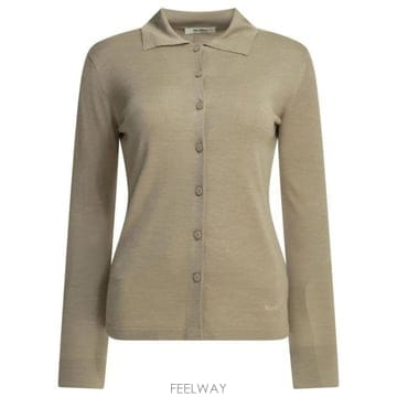막스마라 파인 니트 폴로 가디건