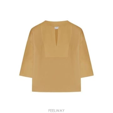 26 FW 막스마라 사이 브이넥라인 탑 베이지 2611191019600