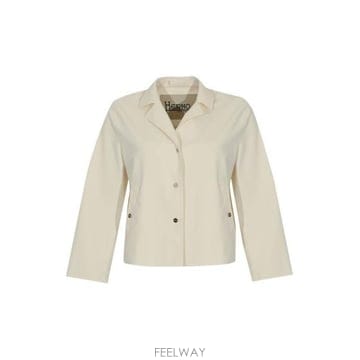 26 FW 에르노 밀크 롱슬리브 버튼 재킷 1200 GA000326D13455S