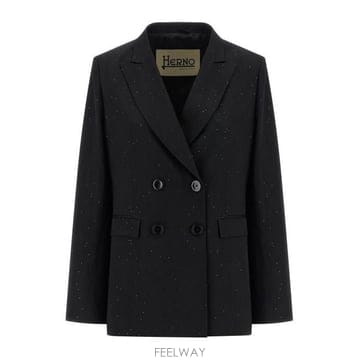26 FW 에르노 마이크로 스팽글 더블 브레스티드 블레이저 9300 GA000333D12787
