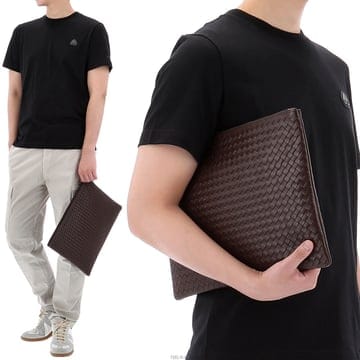 구템즈 26SS 드래곤디퓨전 A4 포셰트 클러치백 8058 DKBROWN