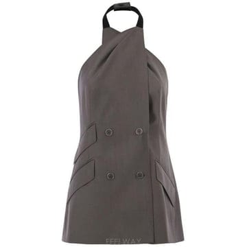 26 FW 막스마라 칼리 홀터넥 슬리브리스 블레이저 006 2611281163600
