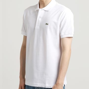라코스테 폴로 피케셔츠 화이트