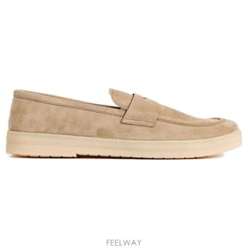 26 FW 프라다 로고 디테일 슬립온 로퍼 F0F24 2DG166103FG000