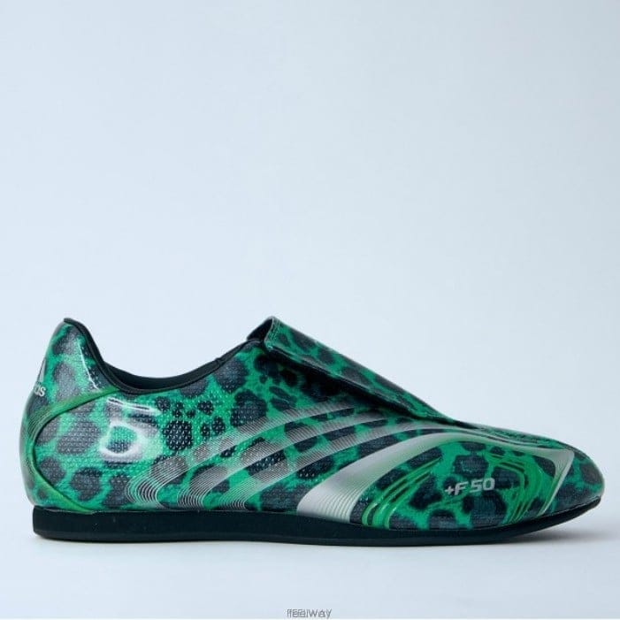 26 FW 아디다스 Taekwondo F50 태권도 프린트 스니커즈 그린 IH6862