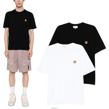 Maison Kitsune 26SS ����Ű���� ������巹�ַ� Ƽ����  PM00107KJ702626SS ����Ű���� ������巹�ַ� Ƽ����  PM00107KJ7026