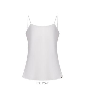 26 FW 에르노 스쿱넥 슬림 스트랩 새틴 캐미솔 탑 12875S1100 BL000021