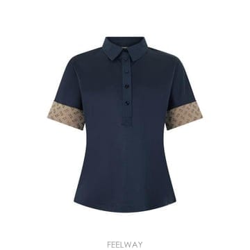 26 FW 에르노 자카드 트림 모노그램 폴로 셔츠 9200 JPL00122D52063