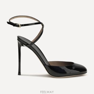 26 FW 톰포드 셀렌 앵클 스트랩 힐 레더 펌프스 W3892LCL072P
