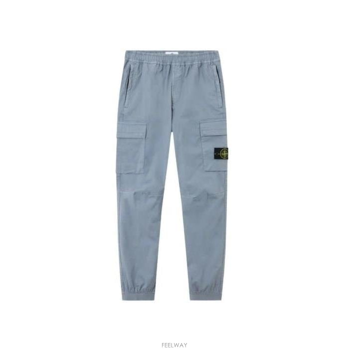 26 FW 스톤 아일랜드 로고 패치 카고 조거 팬츠 V0024 L1S153100031S0A10