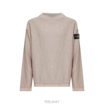 26 FW 스톤 아일랜드 시그니쳐 로고 패치 크루넥라인 스웨터 V009A L1S155100044S01B0