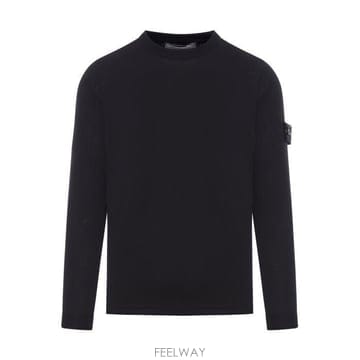 26 FW 스톤 아일랜드 시그니처 로고 패치 크루넥라인 스웨터 V0020 K1S155100062S00B9