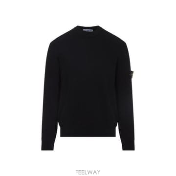 26 FW 스톤 아일랜드 시그니쳐 로고 패치 크루넥라인 스웨터 V0029 L1S155100154S00D8