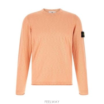26 FW 스톤 아일랜드 시그니쳐 로고 패치 크루넥라인 스웨터 V008E L1S155100052S00B0