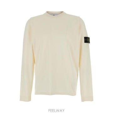 26 FW 스톤 아일랜드 시그니처 로고 패치 크루네크 스웨터 V0093 L1S155100062S00B9