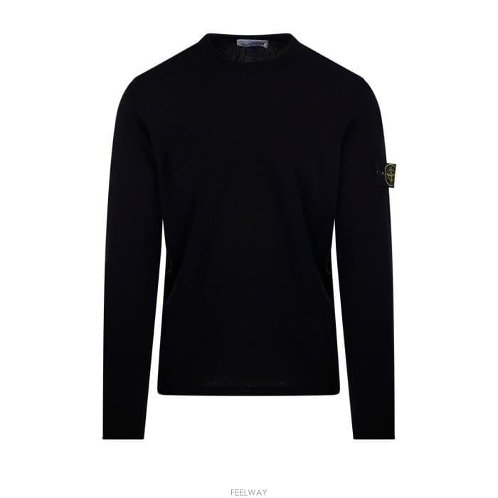 26 FW 스톤 아일랜드 시그니처 로고 패치 크루넥라인 스웨터 V0029 L1S155100062S00B9
