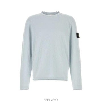 26 FW 스톤 아일랜드 시그니쳐 로고 패치 크루넥라인 스웨터 V0041 L1S155100052S00B0