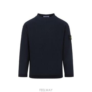 26 FW 스톤 아일랜드 시그니처 로고 패치 크루네크 스웨터 V0020 L1S155100044S01B0