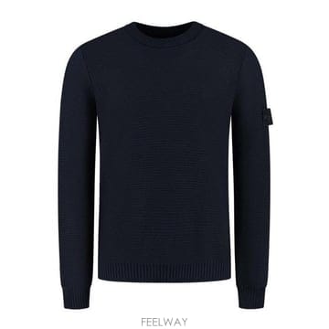 26 FW 스톤 아일랜드 크루넥라인 코튼 캐시미어 스웨터 V0020 L1S155100032S00FA