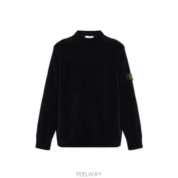 26 FW 스톤 아일랜드 시그니쳐 로고 패치 크루넥 점퍼 V0029 L1S155100005S00N8