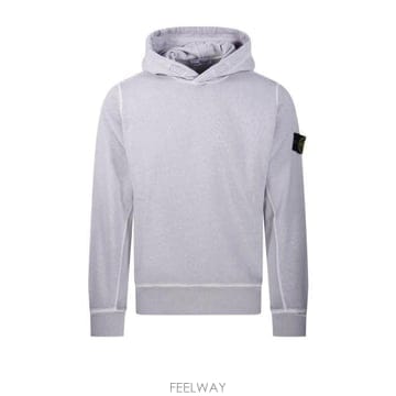 26 FW 스톤 아일랜드 로고 패치 롱슬리브 후드티 V0188 K1S156100037S0060