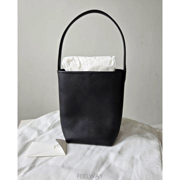 더 로우 스몰 NS PARK 토트백 블랙