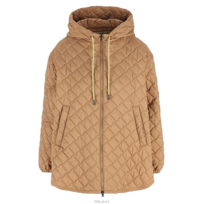 26 FW 에르노 퀼팅 드로스트링 후드 코트 2157 GC000537D12456Z