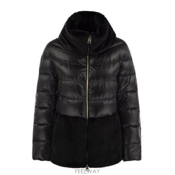 26 FW 에르노 블랙 하이넥 패딩 재킷 9300 PI001933D12017Z