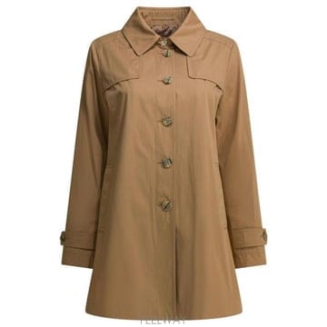 26 FW 헤르노 카멜 브라운 싱글 브레스트 A라인 코트 2157 GC000567D13238