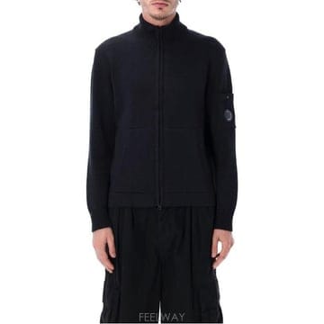 26 FW 씨피 컴퍼니 지퍼업 스탠드 칼라 가디건 888 20CMKN092A110058A