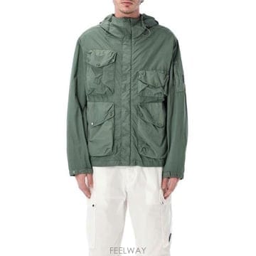 26 FW 씨피 컴퍼니 플랫 고글 후드 자켓 668 20CMOW013A005991G