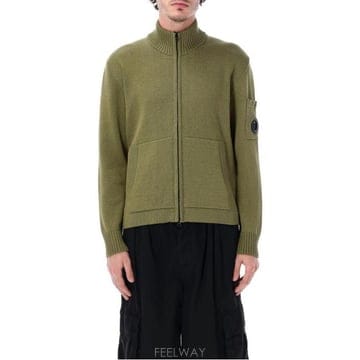 26 FW 씨피 컴퍼니 지퍼업 하이넥 가디건 644 20CMKN092A110058A