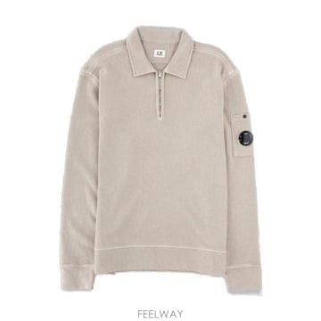 26 FW 씨피 컴퍼니 렌즈 하프 집업 스웨트셔츠 904 20CMSS208A110337O