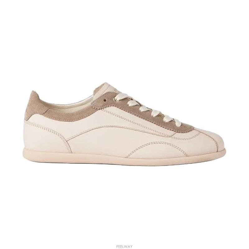 26SS 브루넬로쿠치넬리 카프스킨 스웨이드 남성 스니커즈 MZULMHD337 CFM24