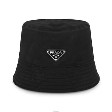 프라다 모자 2HC137 2DMI F0002 리나일론 삼각로고 남성버킷햇 당일발송