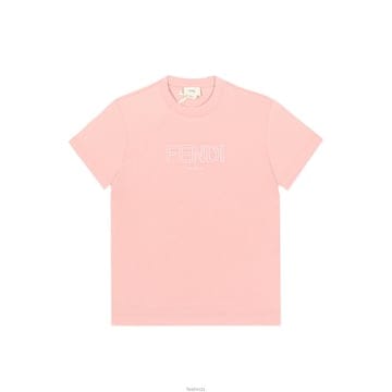 펜디 반팔 JUI174 7AJ F1QYD 로고 키즈반팔티 당일발송