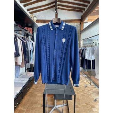Brunello Cucinelli [Ż����] ���Ϲ߼� 26SS ���ڷ� ��ġ�ڸ� �ΰ� ��ư ���̺� ��Ʈ ����[Ż����] ���Ϲ߼� 26SS ���ڷ� ��ġ�ڸ� �ΰ� ��ư ��