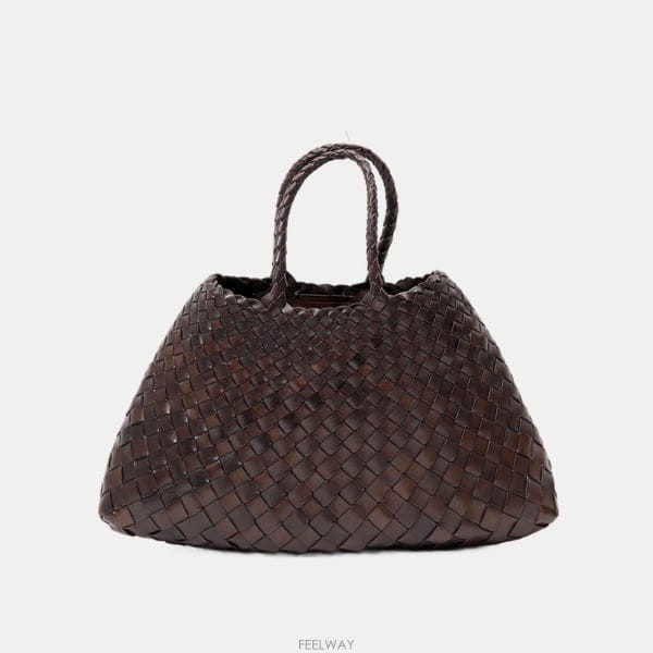 드래곤디퓨전 26SS SANTA CROCE SMALL 산타 크로체 스몰 탑핸들 백 8893-DARK BROWN