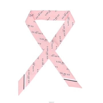 지방시 섀도우 로고 트윌 스카프