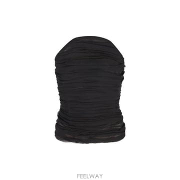 발렌시아가 슬림핏 뷔스티에 탑