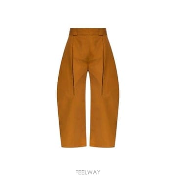 발렌시아가 캐주얼 와이드 팬츠 카멜