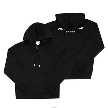 우영미 후드 M253TS37 732B 코튼 백 로고 여성후드티 당일발송