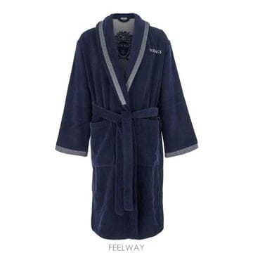 26 FW 베르사체 코튼 테리 메두사 자카드 바스로브 2U2I0 10242151A17767