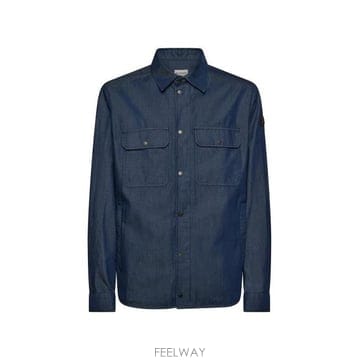 26 FW 몽클레어 데님 셔츠 자켓 786 L10912F00058599J3