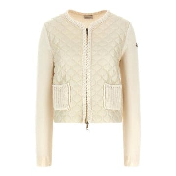 26SS 믹스 패딩자켓 아이보리 9B000 36 M5670 034