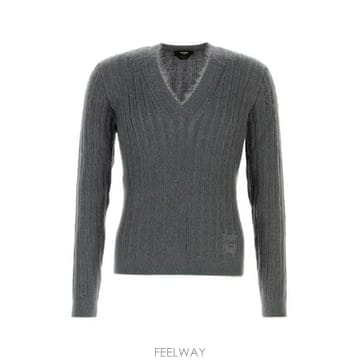 26 FW 펜디 브이넥 롱슬리브 점퍼 F0XDA FZE068AVNT