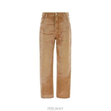 26 FW 펜디 로고 패치 스트레이트 레그 롱 진 F0TZ8 FLP285AT2K