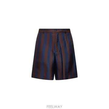 26 FW 펜디 스트라이프 버뮤다 쇼츠 F1WXN FB1014AU6Z