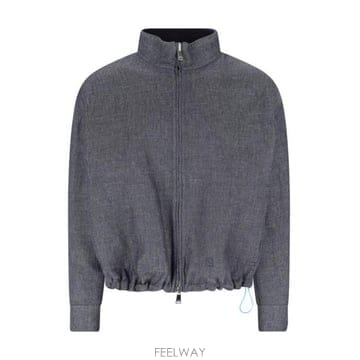 26 FW 펜디 지퍼업 드로스트링 헴 리버서블 자켓 F0QG0 FW1433AYUD