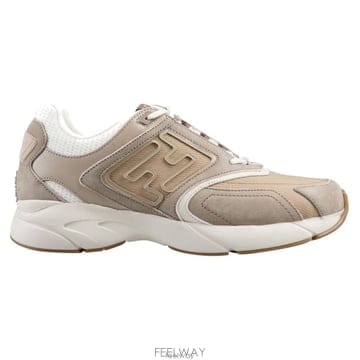 26 FW 펜디 Faster FF 엠보싱 디테일 로우탑 스니커즈 7E1555AKX6